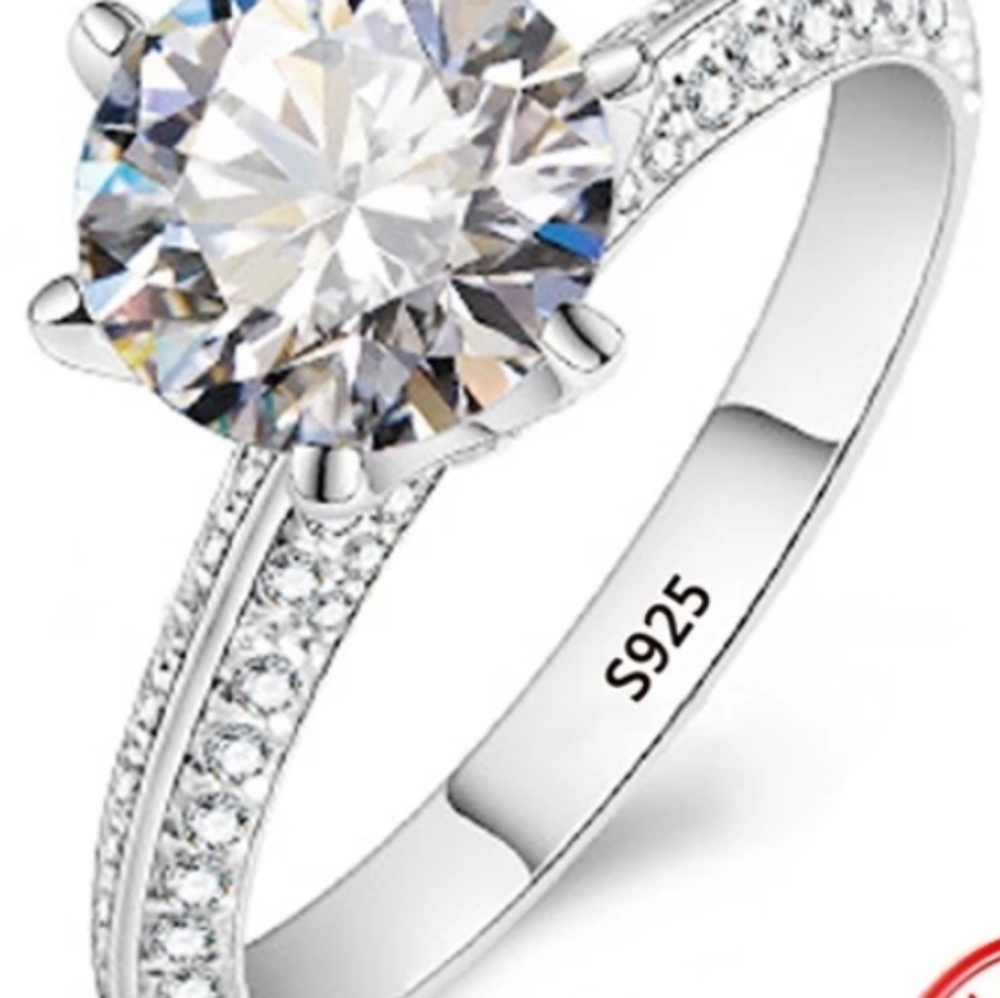 Real Silver Ring With Certificate - image 3